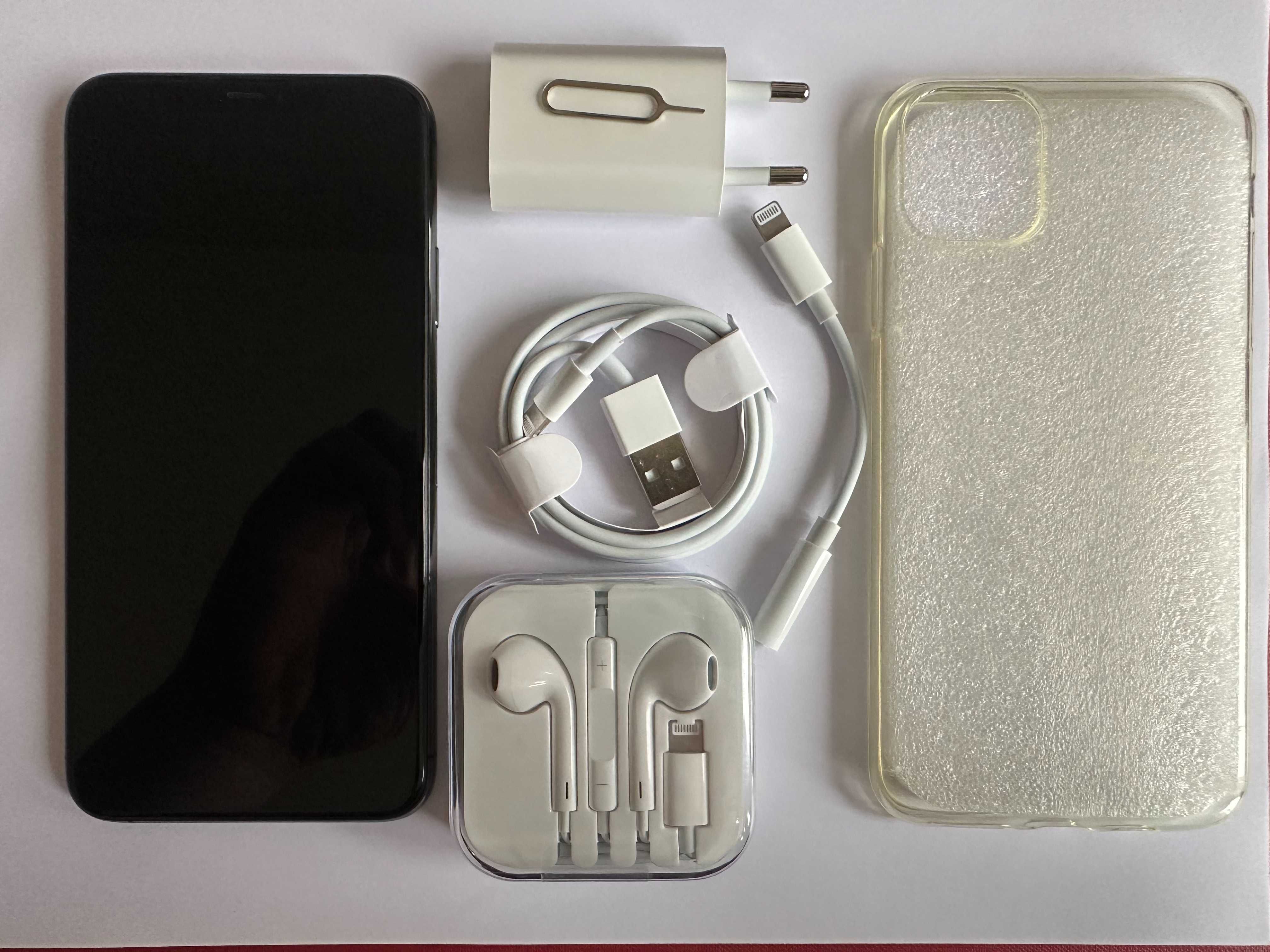 КАТО НОВ ! iPhone 11 PRO MAX - ЧЕРЕН - 64GB - Отключен - 100% БАТЕРИЯ