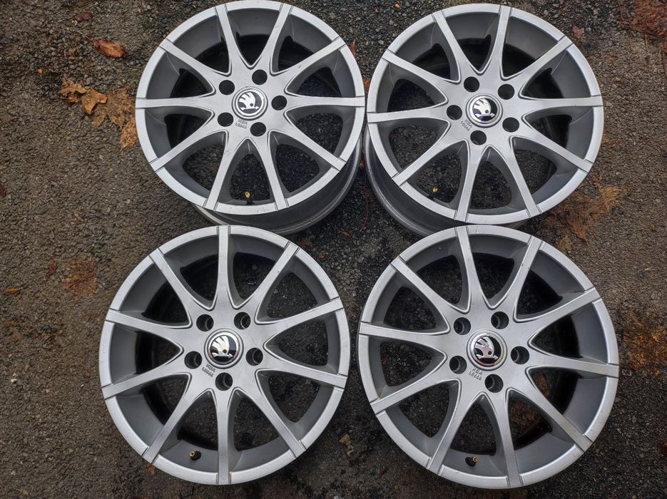 Фолксваген/VW; Skoda- 16 цола 5x112; 4 бр. лети джанти