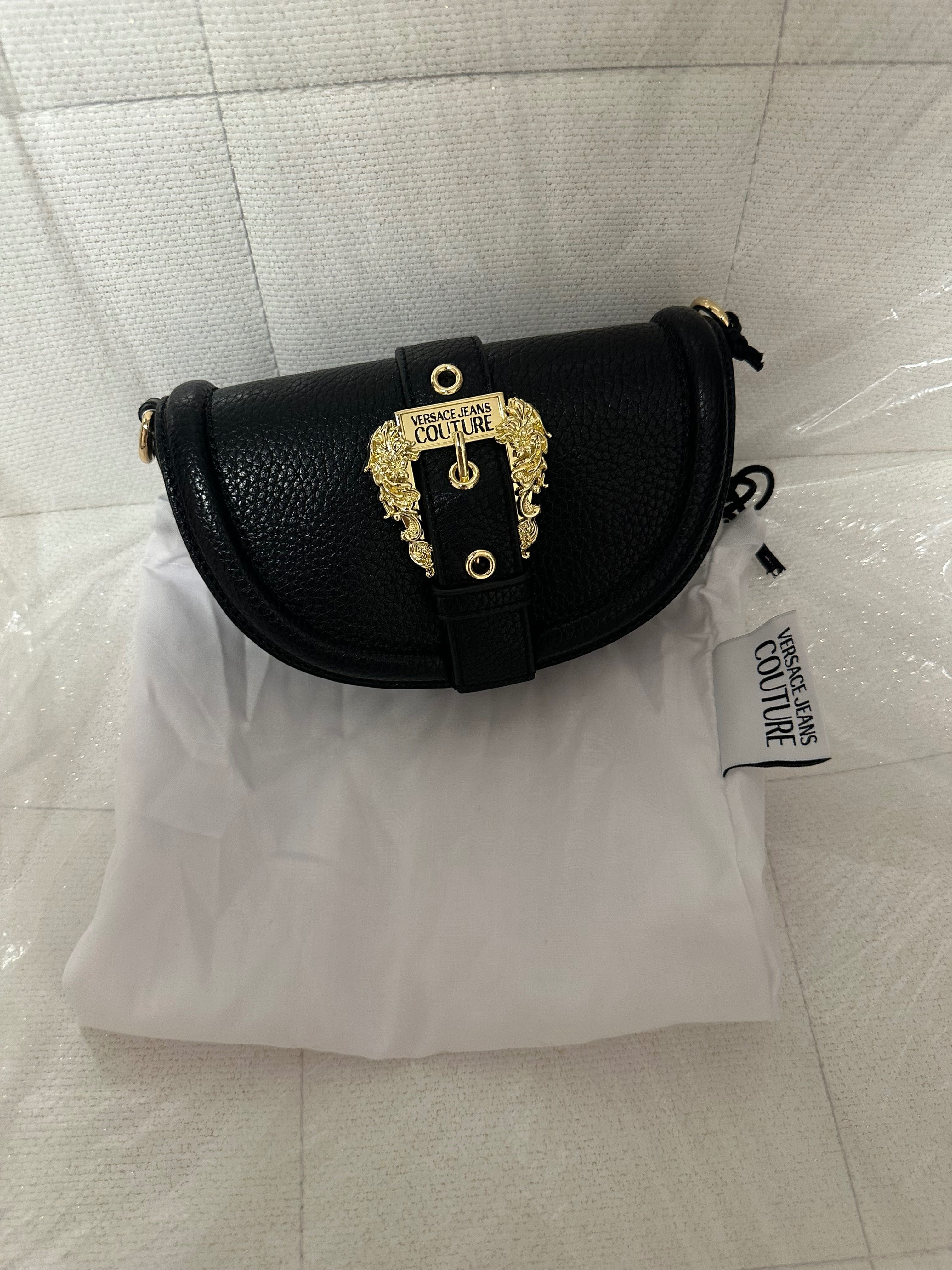Дамска кожена чанта Versace jeans couture
