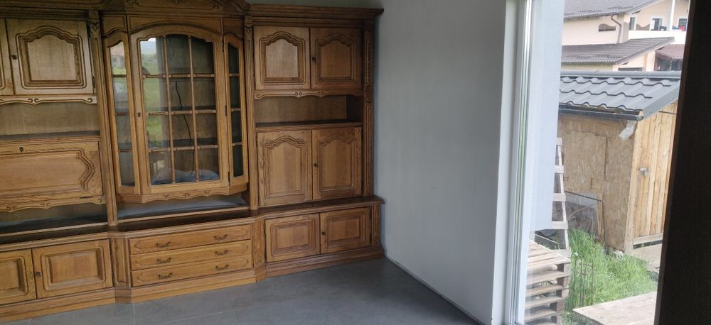 mobilier living din lemn masiv, import Germania