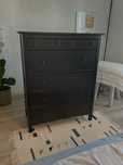 Comoda 6 sertare Hemnes negru