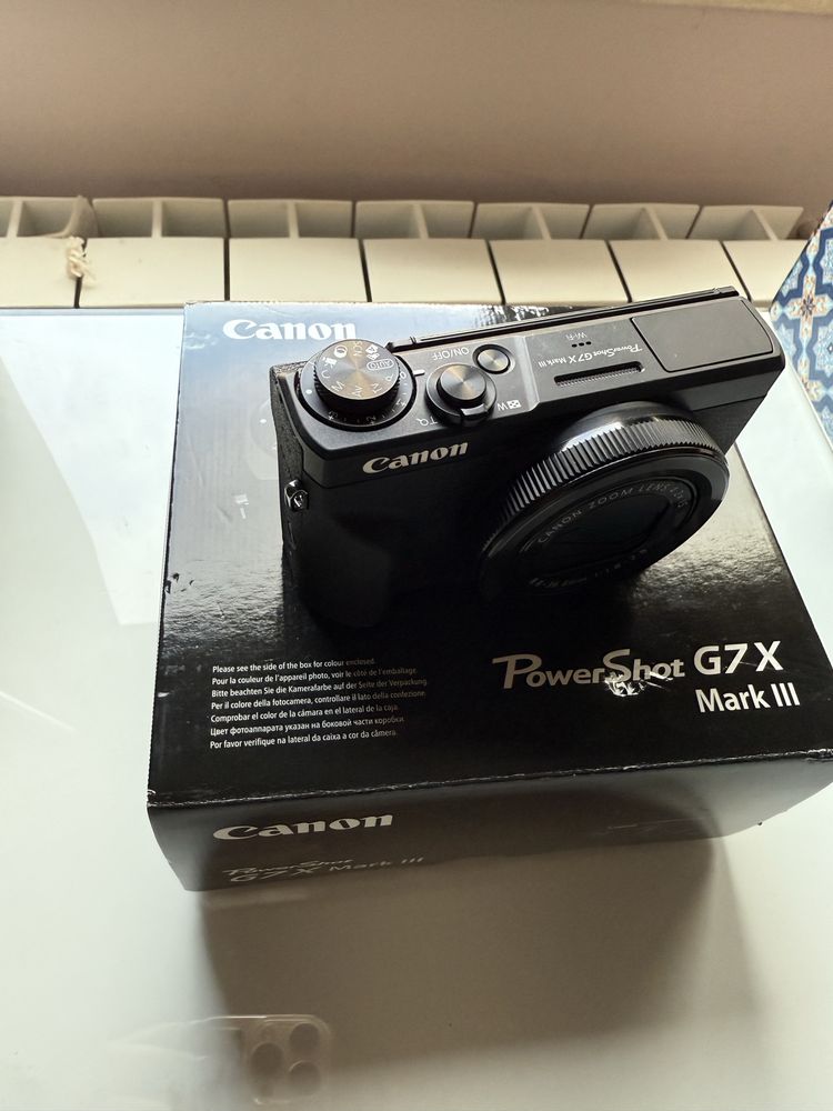 Canon g7x lll.