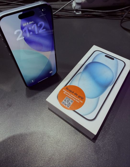 Iphone 15, 128 gb IMPECABIL