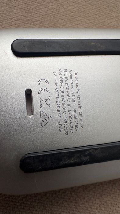 mouse Apple 2 A1657 defect acumulator