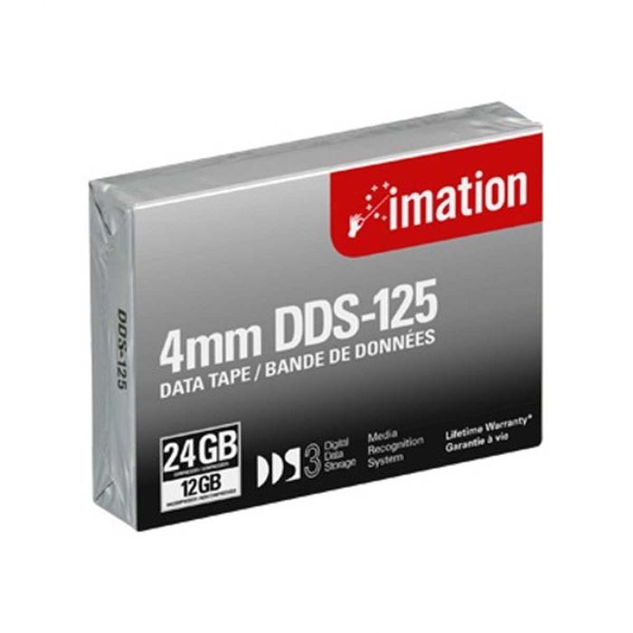 Lot 6 Casete data backup 12/24GB Imation DDS-125