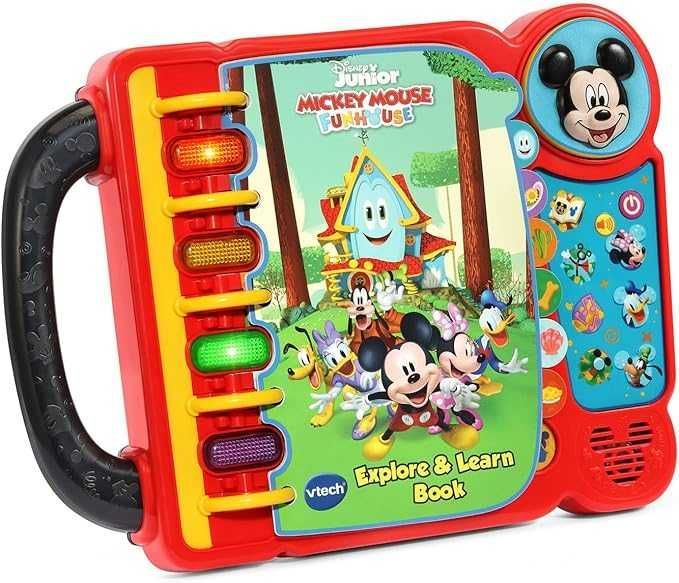 VTech Мики Маус - Интерактивна книга за изследване и учене