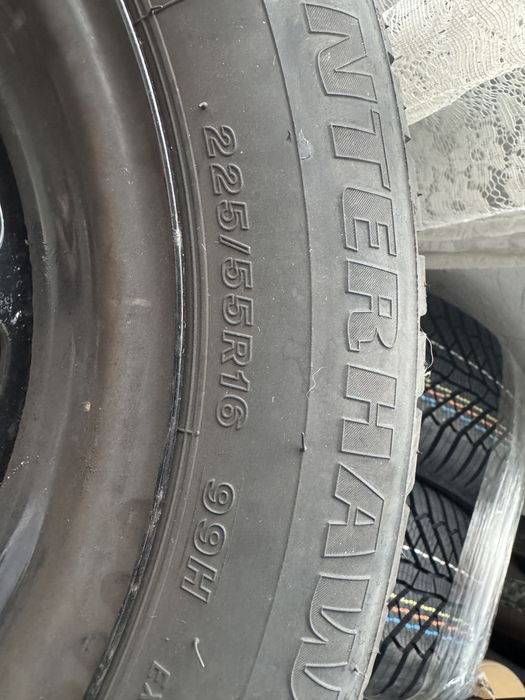 4 anvelope jante tablă – 225/55 R16 99H Bmw 520 ( E60]
