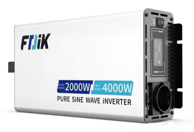 Invertor FDiK S3 4000W 12V sau 24V, sinus pur ecran LCD