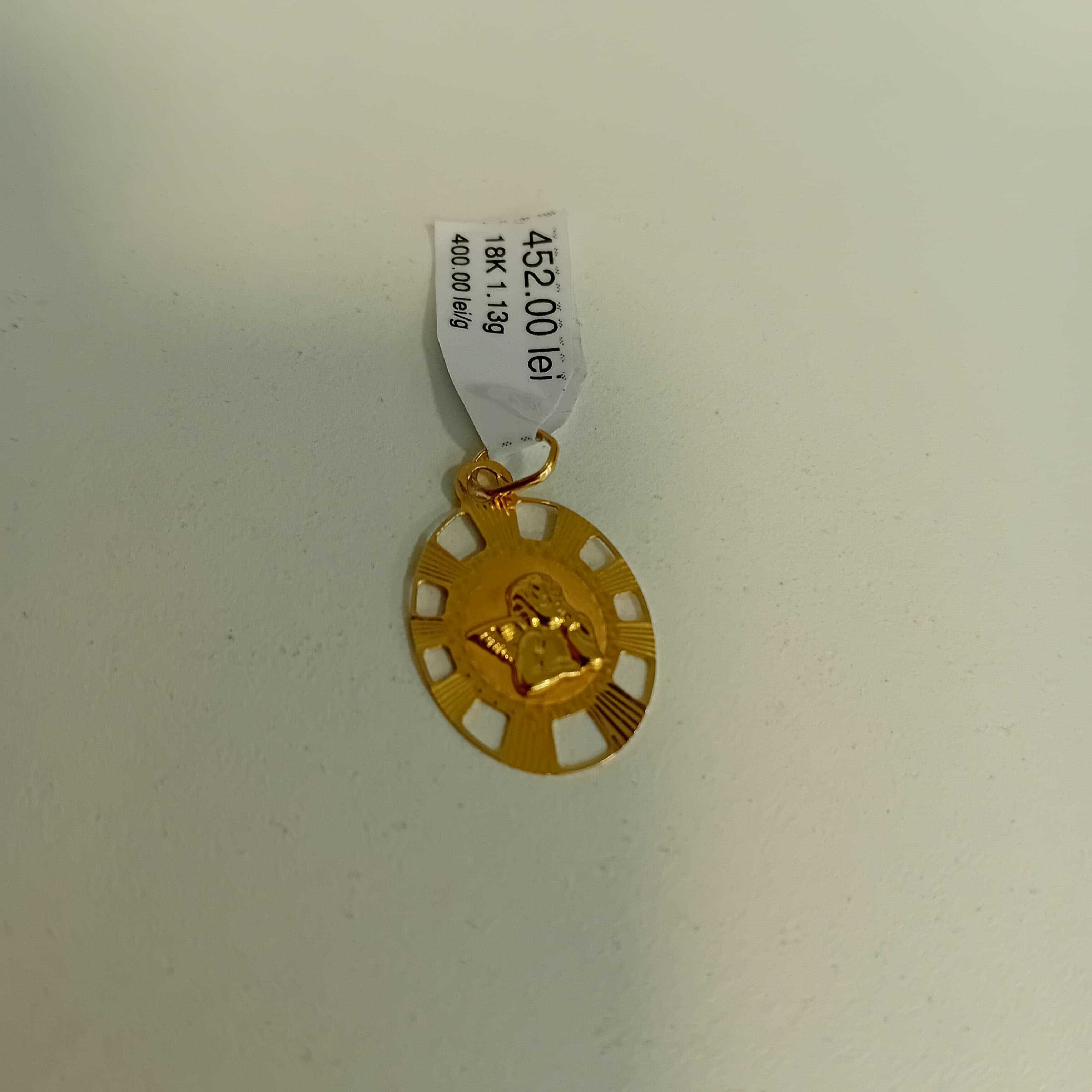 Medalion aur 14k 1.13g (b65729.2 Ag2 Tudor1)