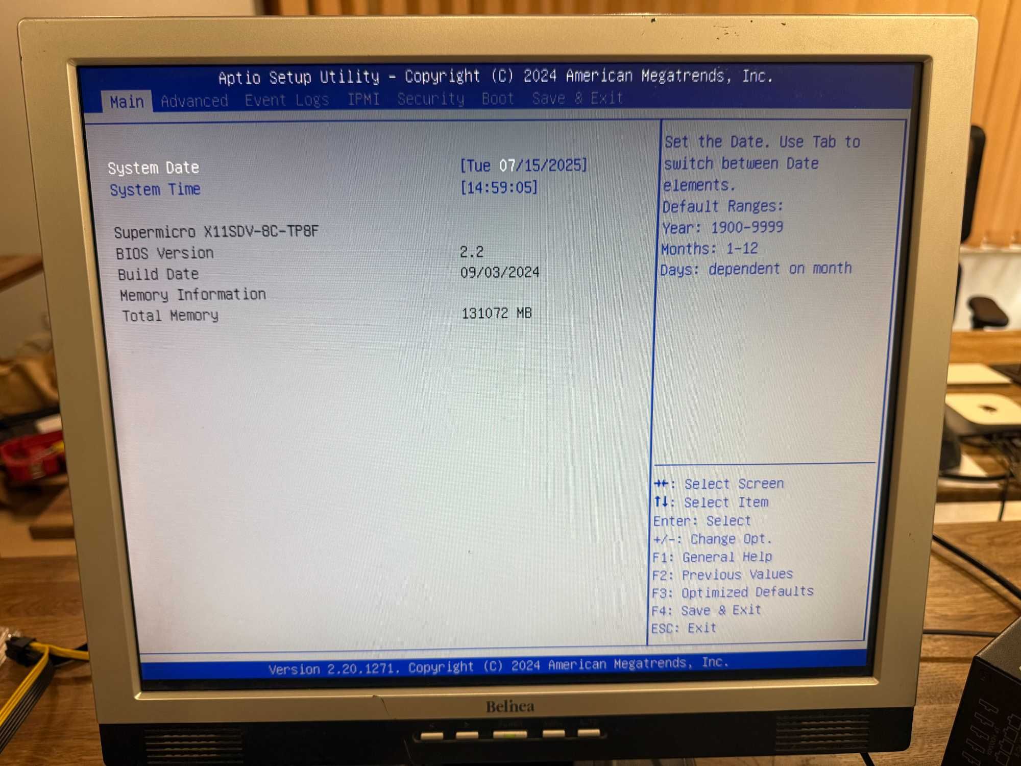 Supermicro X11SDV-8C-TP8F дънна платка за сървър + 128GB RAM
