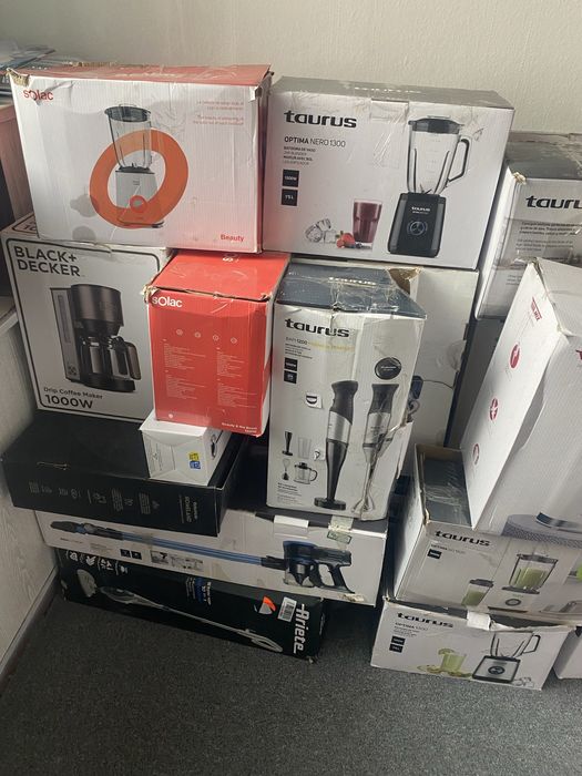 Кафемашини, сокоистисквачки, блендери, еърфраер, прахосмукачки и др.