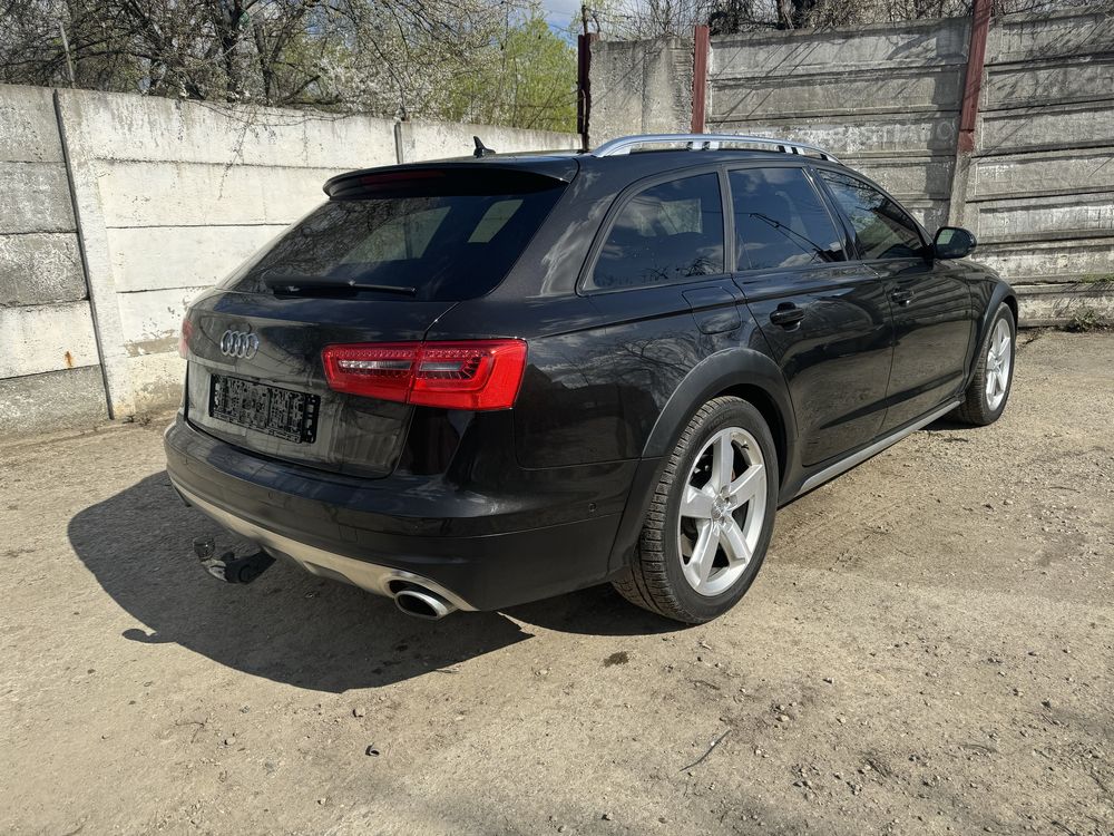 Bara spate cu loc 6 senzori si carlig Audi A6 C7 Allroad 2012-2014