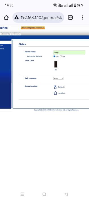 Vand imprimanta laser monocrom Brother HL-1210WE, Wireless, A4!