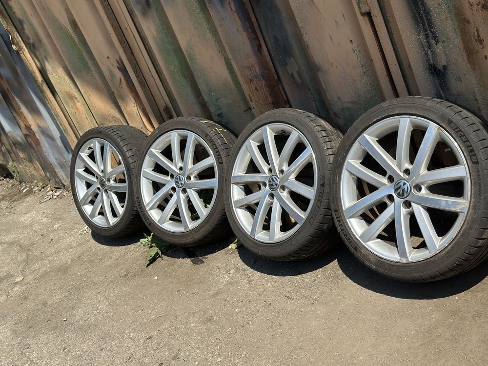 Джанти С Гуми 18-ки Vw golf Pasat Audi 225/40/18