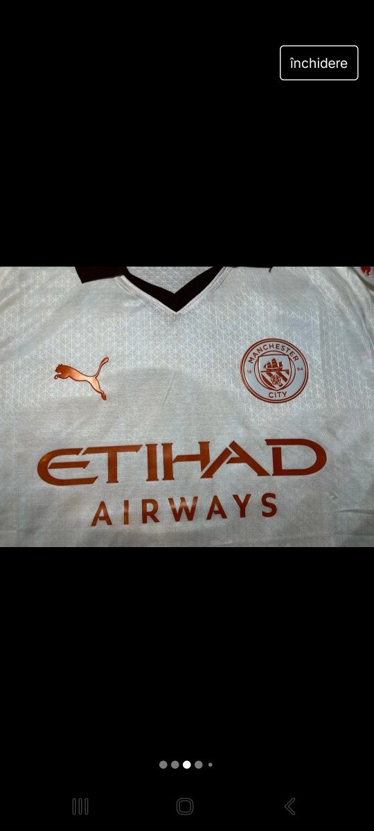 Tricou Haaland Manchester City