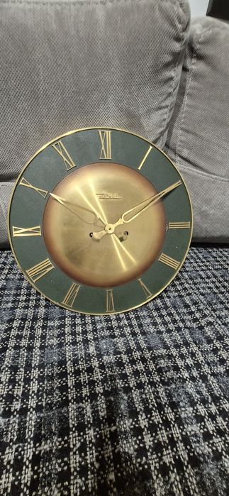 Ceas perete bronz masiv , Diehl mecanic