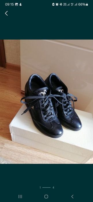 Ботильоны на осень кожа