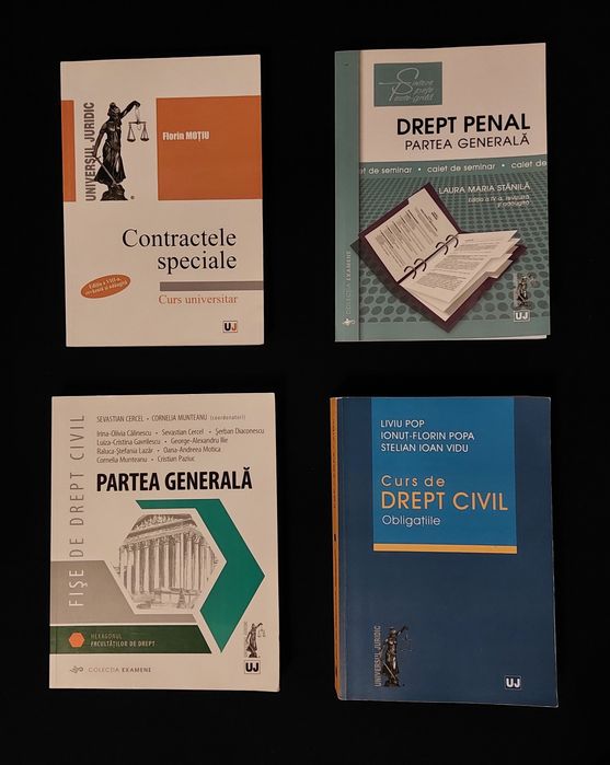 Vând cărți de Drept, ediții recente