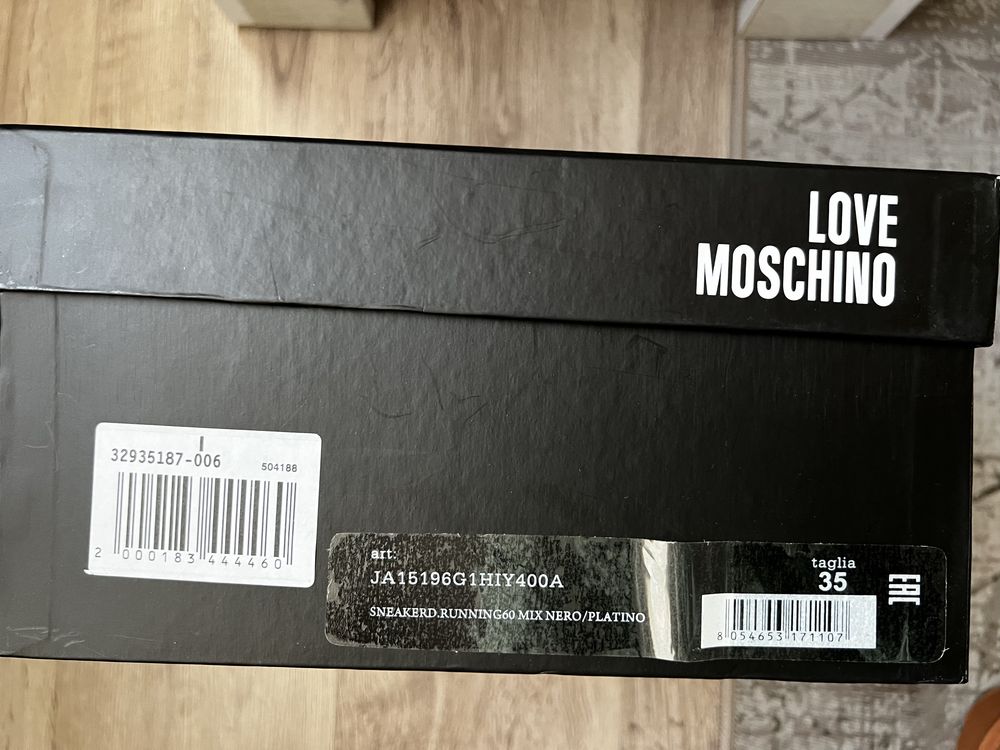 Adidasi Love Moschino nr 35