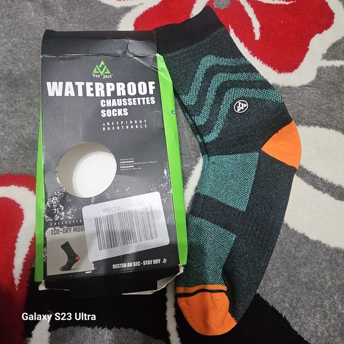 Șosete impermeabile ECO-DRY verzi