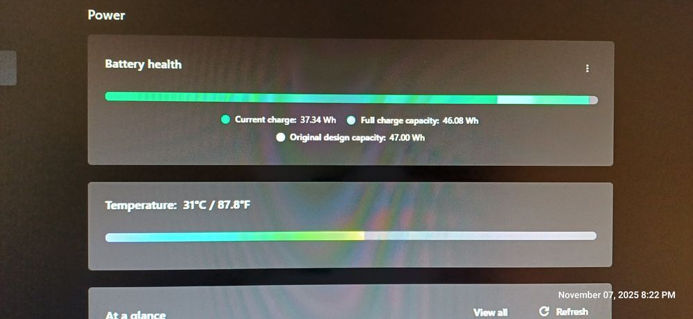 Baterie originala Lenovo L23D3PF0 IdeaPad Slim 3 15IRH8 capacitate 98%