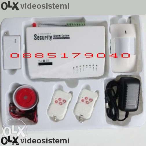 Аларма Безжична Сот система за дома, вилата, офиса използваща GSM Si
