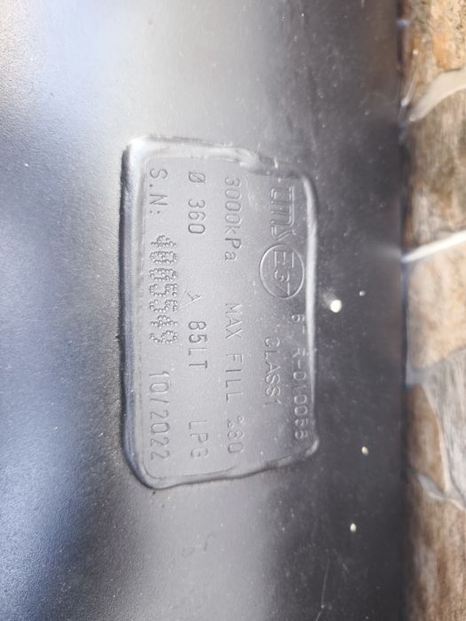 Продавам Газова бутилка със сонда 80 литра