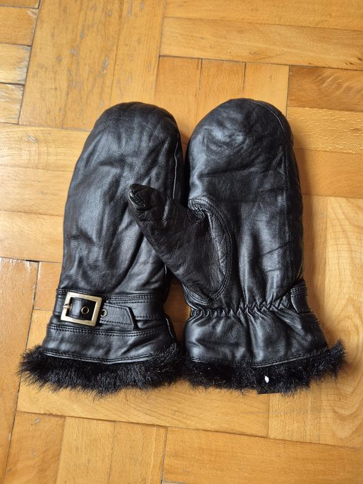 Mănuşi cu un deget Gaucho de lux, Piele naturală, PrimaLoft, damă - 7