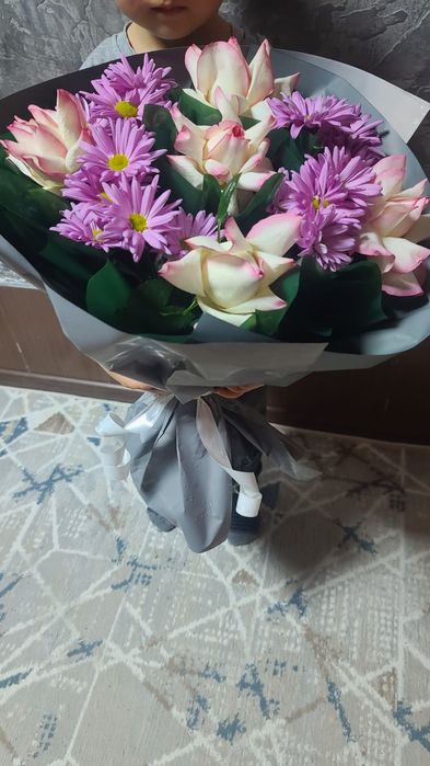 Готовые букеты цветов