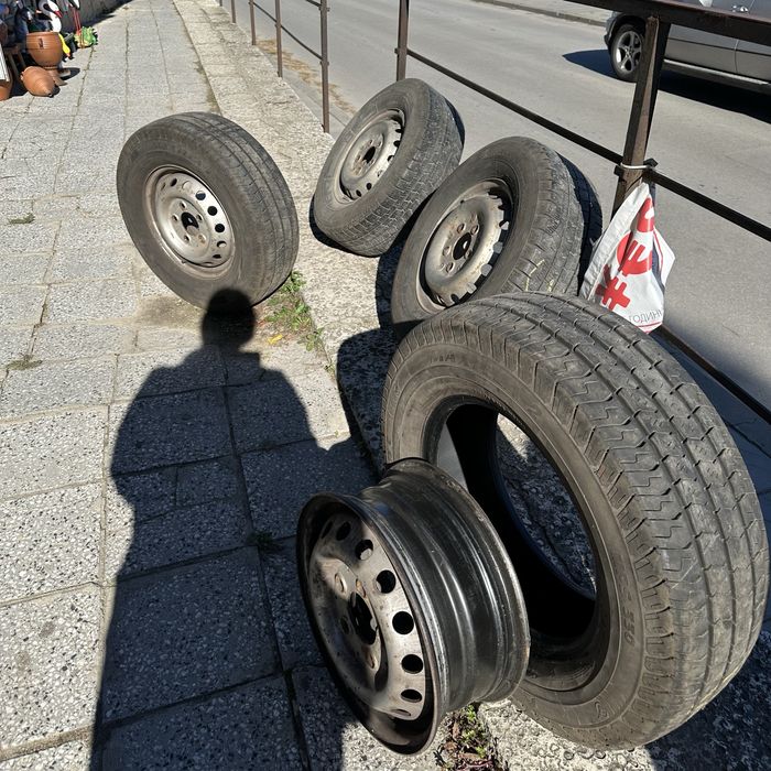 Зимни гуми с джанти за Mercedes Sprinter