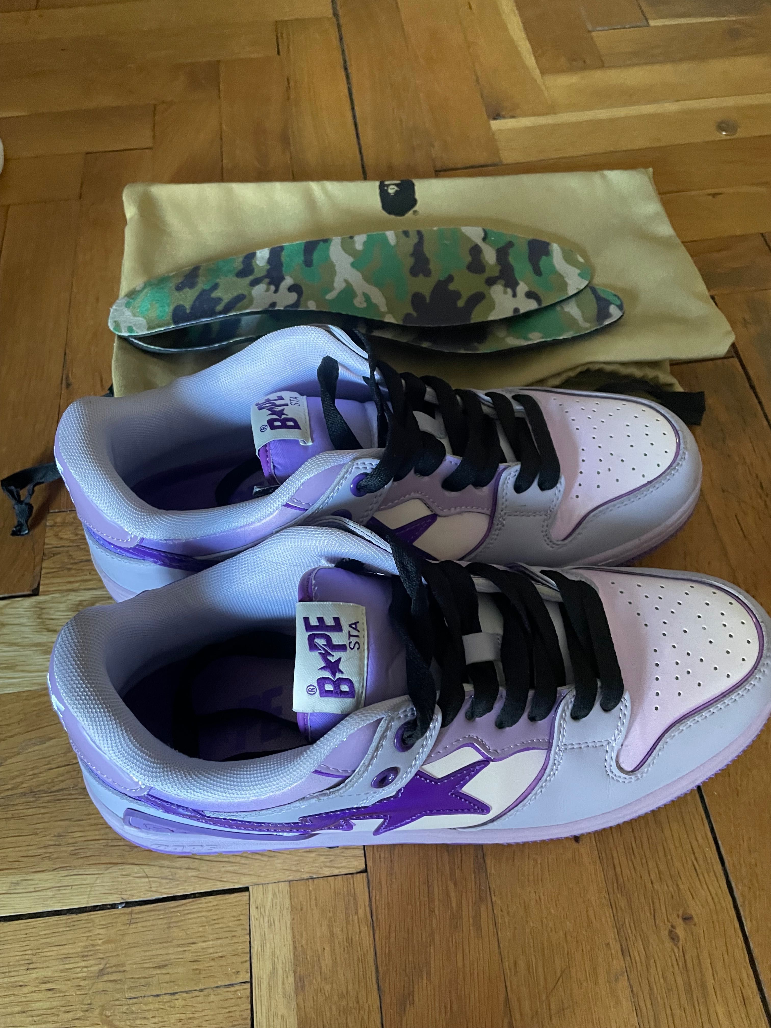 Bapesta purple low