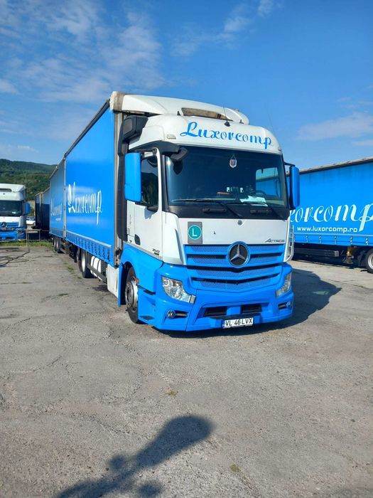 Mercede ACTROS - Tandem (Camion + Remorca)