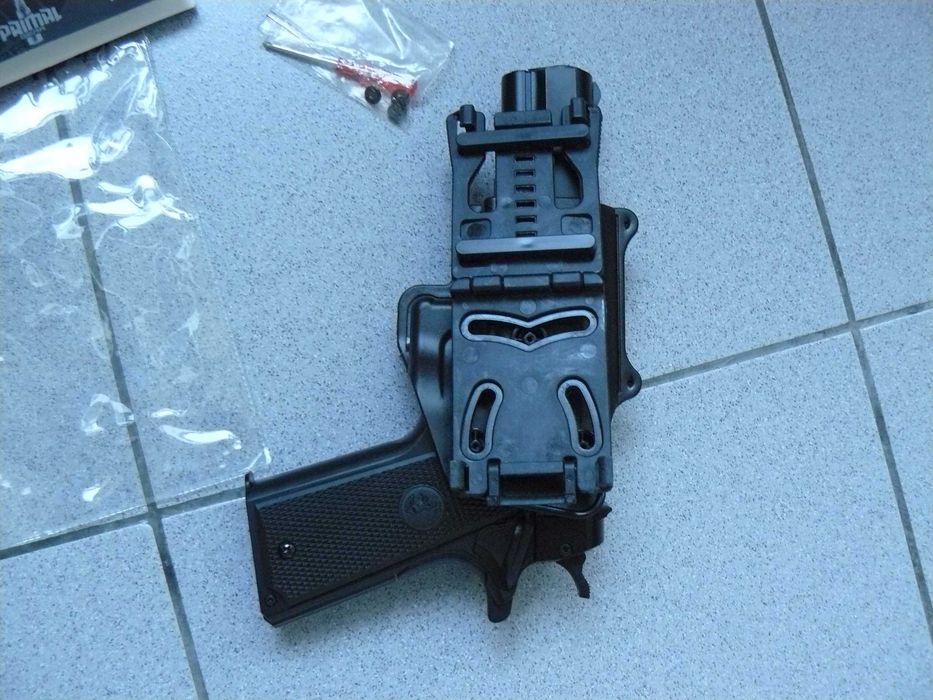 Toc Pistol COLT 1911 Curea PRIMAL GEAR Din Polymer,Nou,Negru,Cu Blocaj