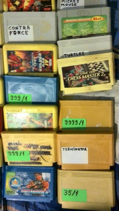 Vând sau schimb casete TERMINATOR-NINTENDO.Am mai vândut din ele.