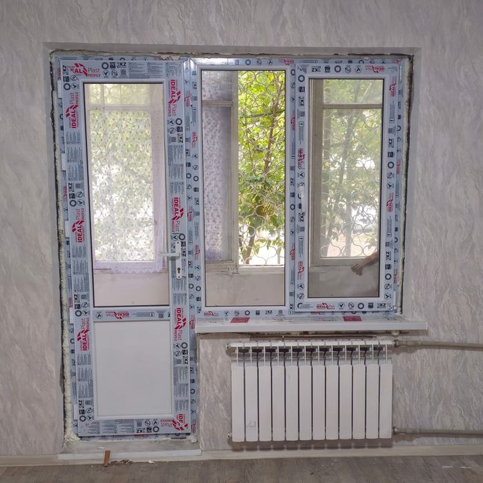 Пластиковые окна двери витражи