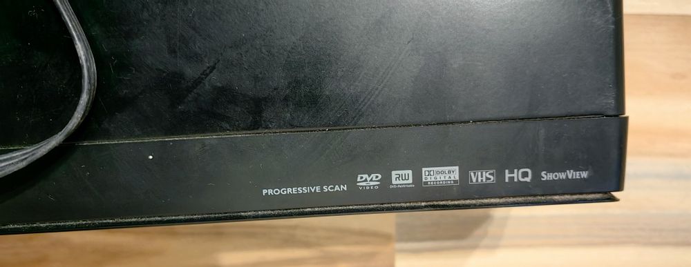 Combină video Philips DVD și VCR video VHS piese