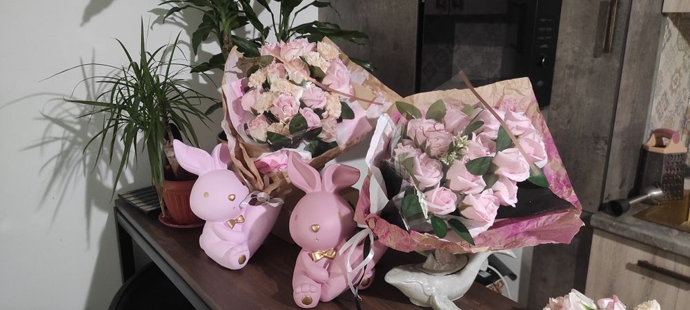 Подарки, цветы, ваза, 8 марта