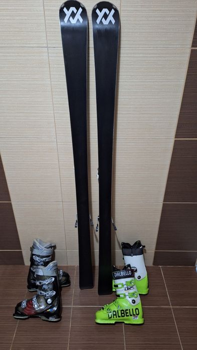 Schiuri volkl platinum sw UVO 173cm- clapari ski