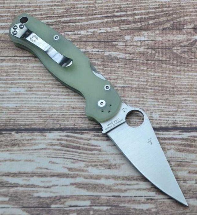 Cutit Briceag Spyderco USA Paramilitary 2 Sprint Jade G10