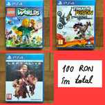 3 Jocuri video PS4 (le vând și separat)
