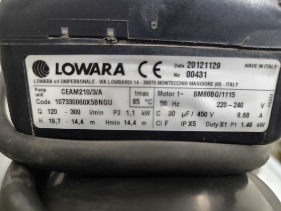 Насос центробежный