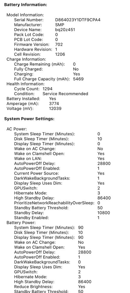 MacBook pro late 2013