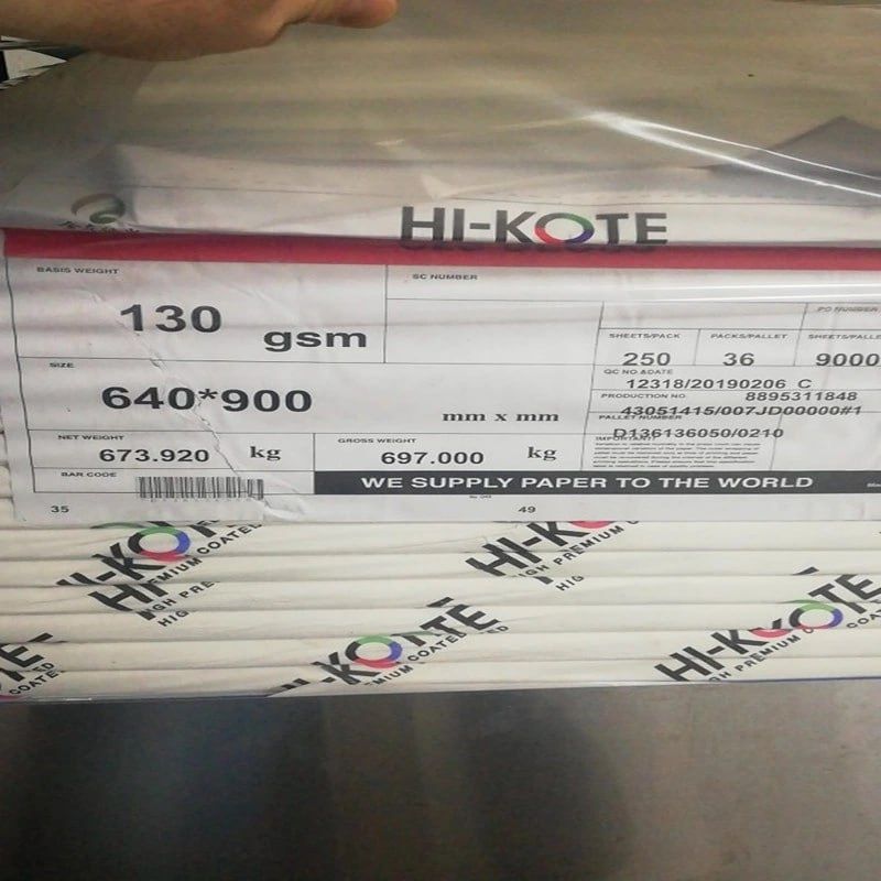 Мелованная бумага "HiKote C2S Art Paper" (глянцевая)