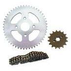 Kit lant+pinioane ATV 110-14Tx41T,428