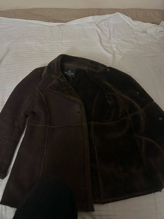 Дубленка зимняя женская