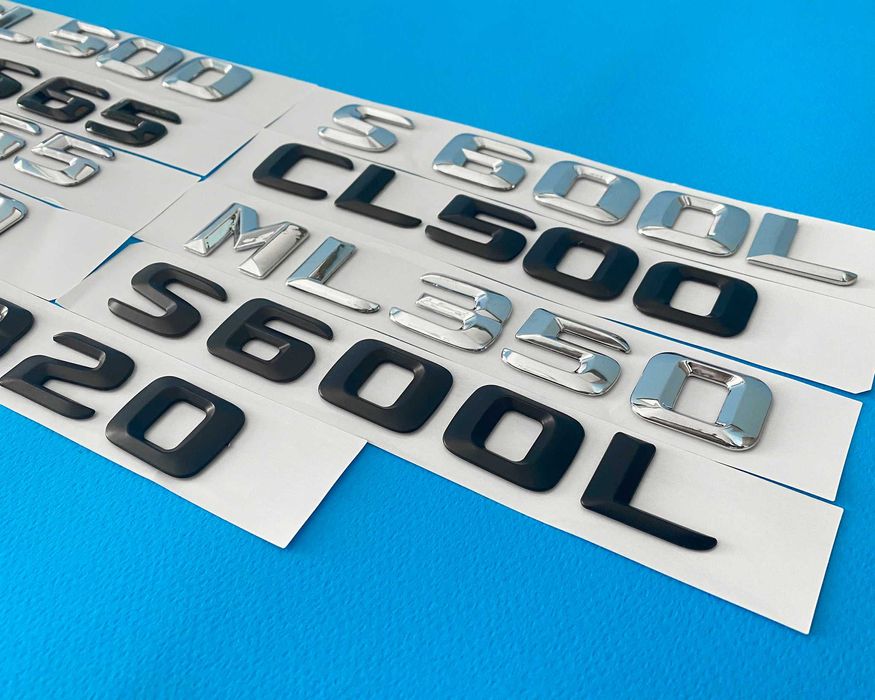 Mercedes надпис емблема, букви,багажник, S600, CL500, E320, мерцедес