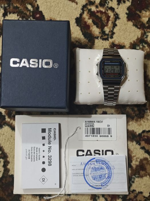 Часы Casio A168WA -1WDF