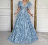 Rochie eleganta baby blue