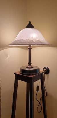 Cadou lampa veioza vintage colectie alama sticla Murano Franța 1980