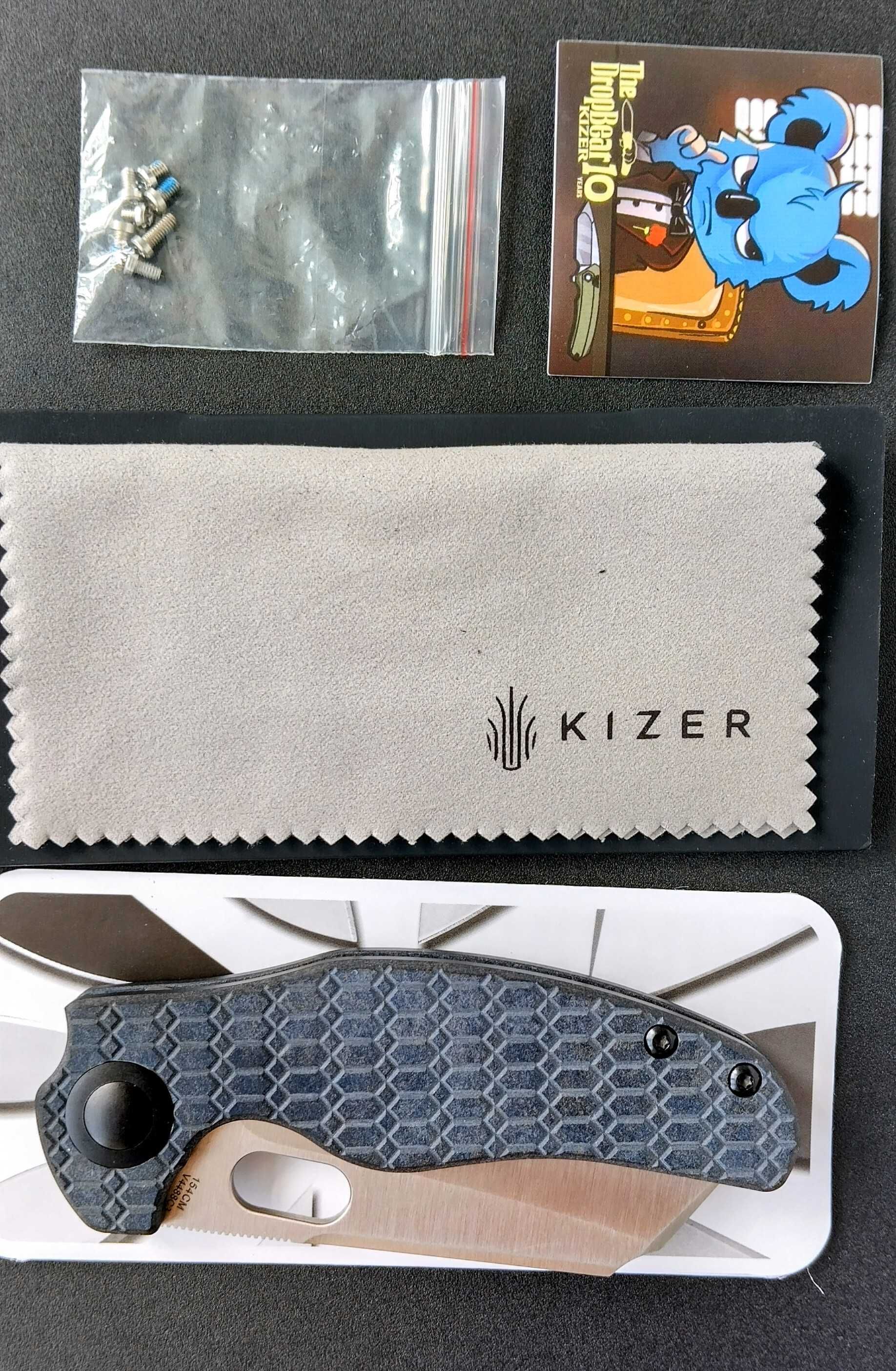 Сгъваем нож KIZER Sheepdog С01С Richlite